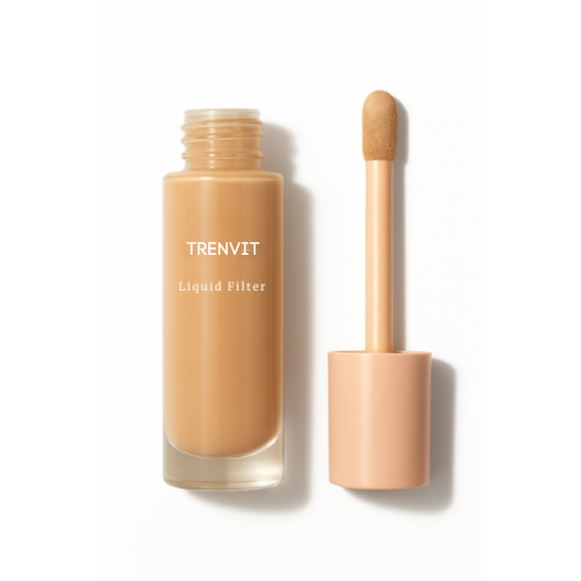 Glowy Liquid Filter for a Natural, Luminous Skin Finish
