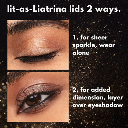 Vibrant Glitter Eyeshadow for Sparkly, Eye-Catching Makeup Looks